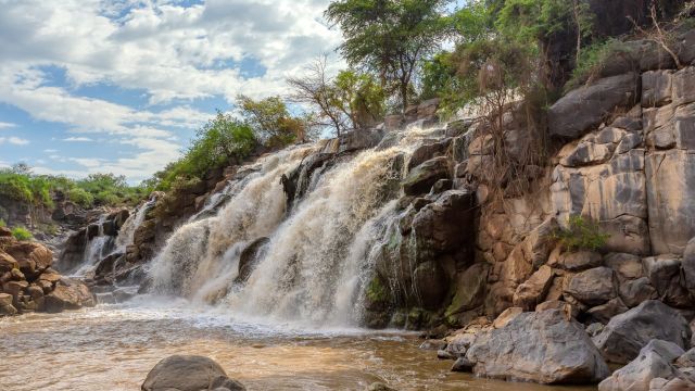 Wasserfall im Awash-Nationalpark